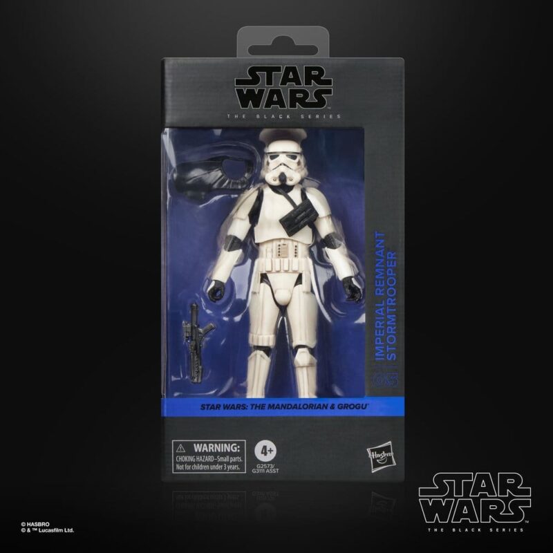 Star Wars: The Mandalorian &amp. Grogu Black Series Action Figure Imperial Remnant Stormtrooper 15 cm