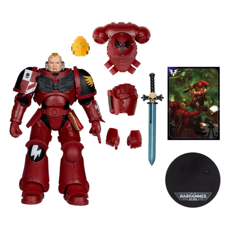 Warhammer 40,000 Action Figure Assault Intercessor Sergeant (Blood Angel) 18 cm