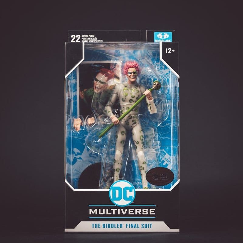 Batman Forever DC Multiverse Action Figure Riddler (Final Suit) (Red Platinum Edition) 18 cm