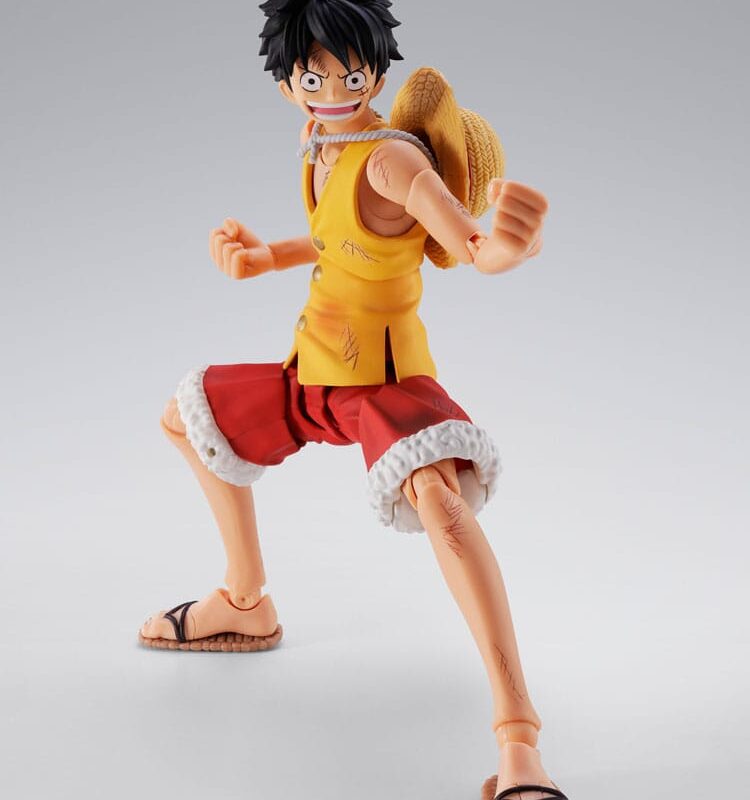 One Piece S.H.Figuarts Action Figure Monkey D. Luffy Marineford 15 cm
