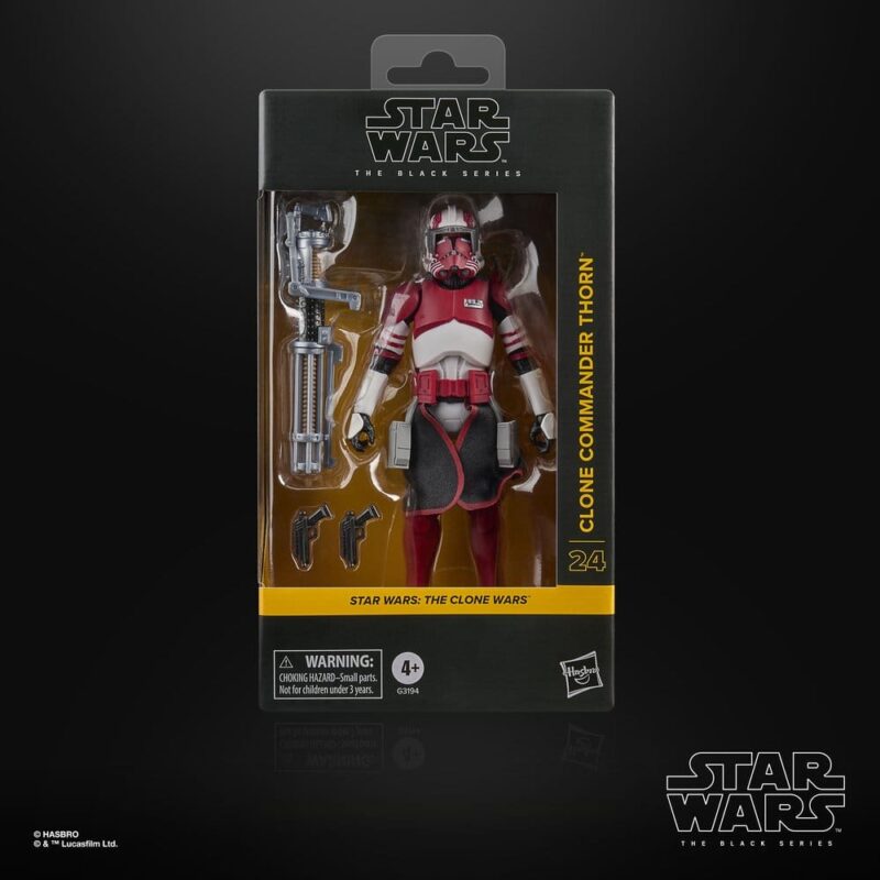 Star Wars: The Clone Wars Black Series Action Figure Clone Commander Thorn 15 cm