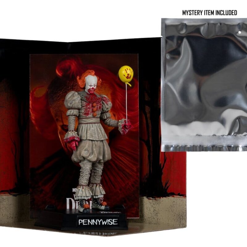 It Welcome to Derry Movie Maniacs Figure Pennywise (Bloody) 16 cm