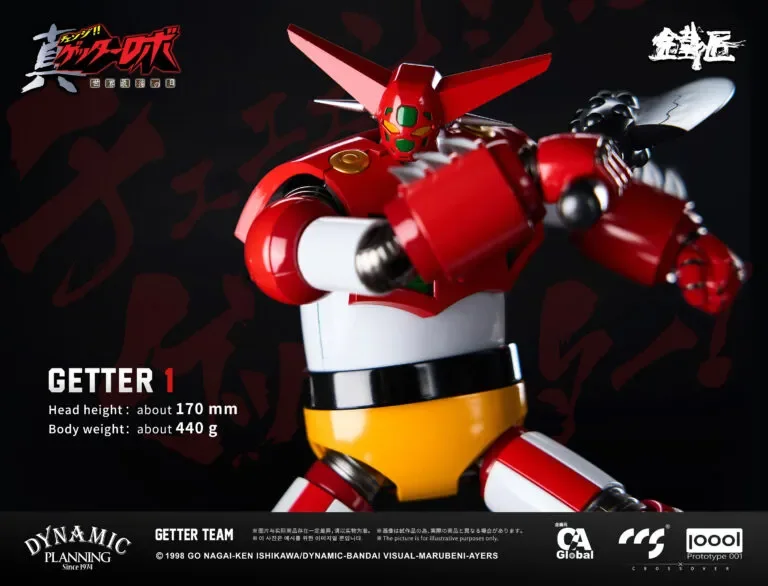CCS Toys × P001 Cheoljang Getter Team – Getter Robo Armageddon - immagine 6