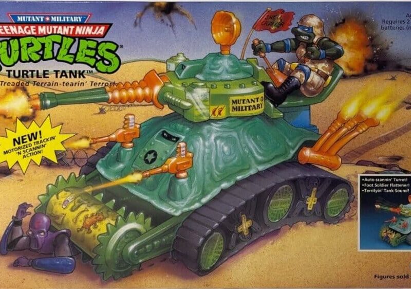 Teenage Mutant Ninja Turtles Vehicle Turtle Tank heo EU Exclusive 25 cm