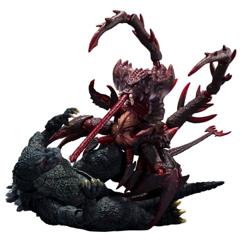 Godzilla vs. Destroyah S.H.MonsterArts Action Figure Godzilla Jr & Destoroyah Evolution Set
