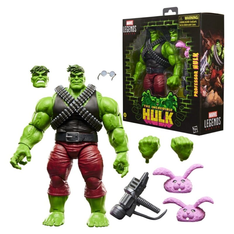 The Incredible Hulk Marvel Legends Action Figure Professor Hulk 15 cm