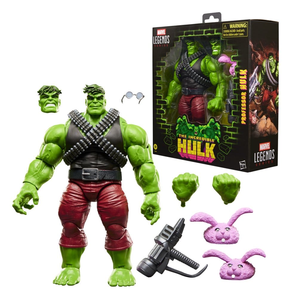 The Incredible Hulk Marvel Legends Action Figure Professor Hulk 15 cm