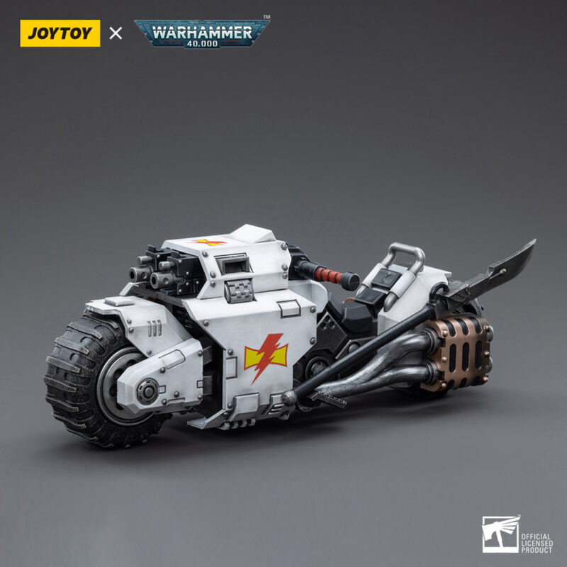 Warhammer 40k Vehicle 1/18 White Scars Raider-pattern Combat Bike 22 cm