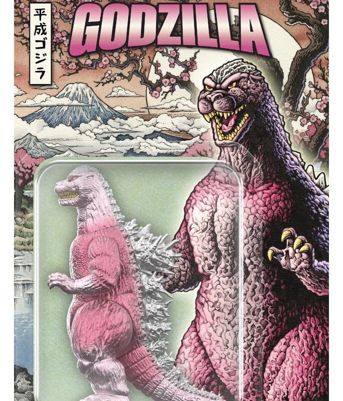 Godzilla Toho ReAction Action Figure Godzilla '89 (Cherry Blossom Festival)