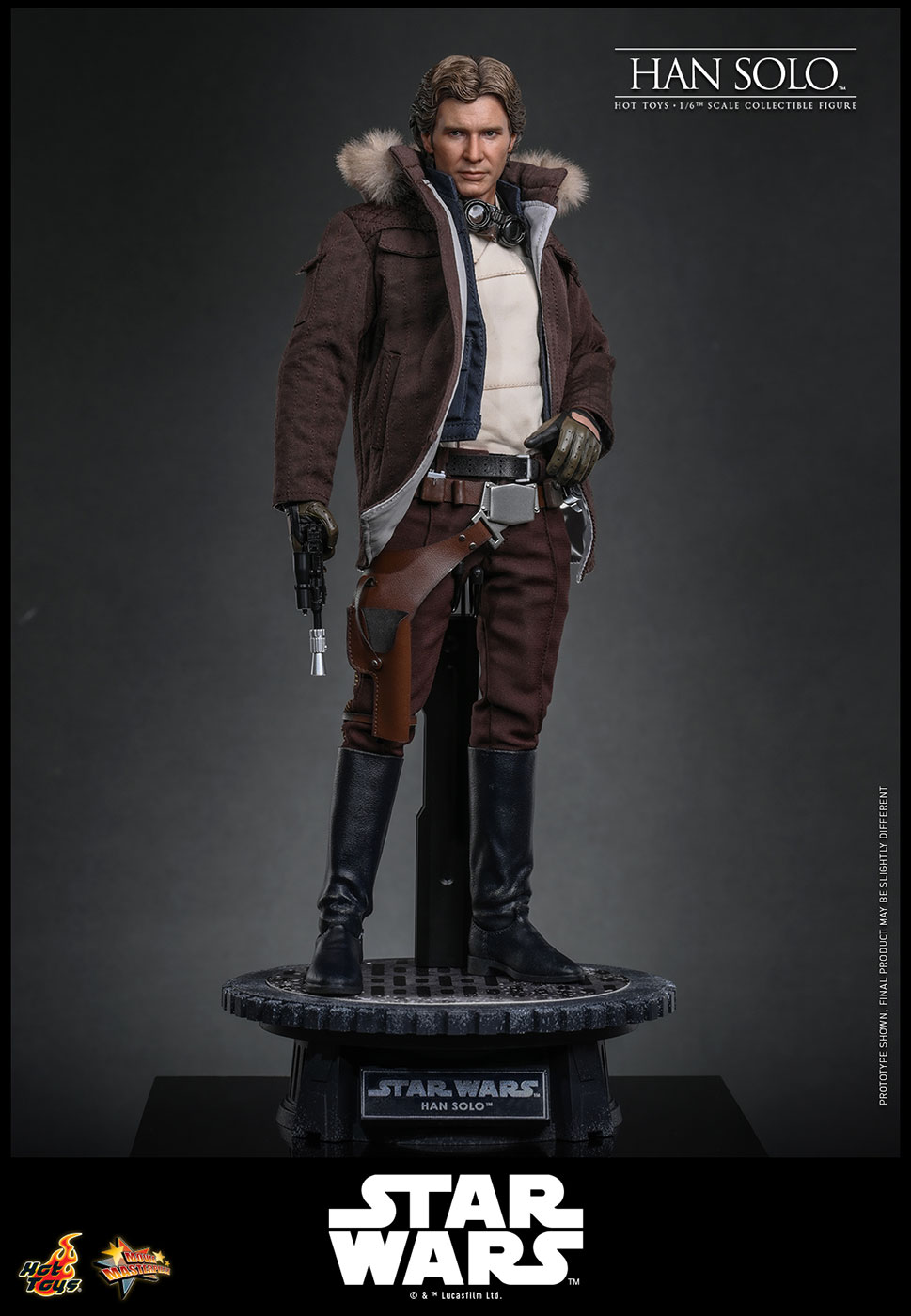 Hot Toys Star Wars: The Empire Strikes Back – Han Solo MMS846 1/6 31 cm - immagine 2
