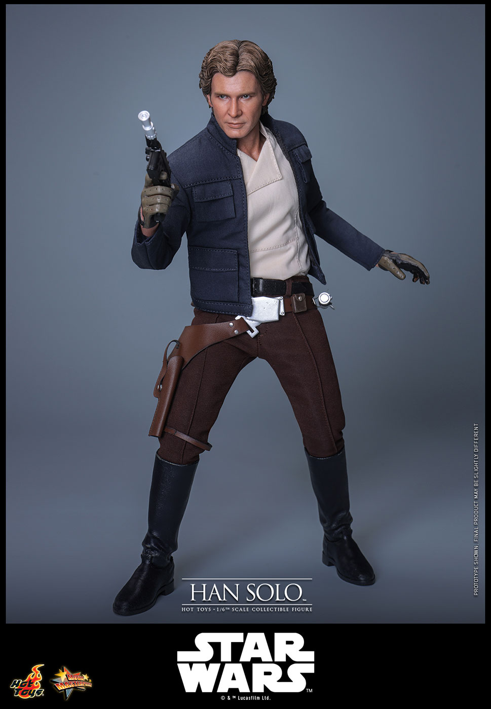 Hot Toys Star Wars: The Empire Strikes Back – Han Solo MMS846 1/6 31 cm - immagine 4