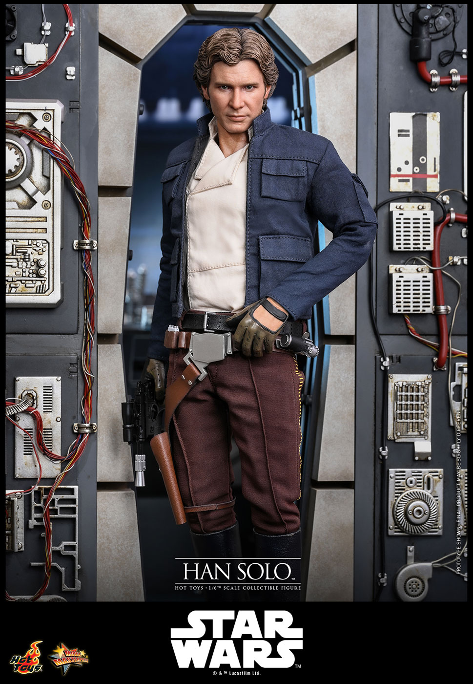 Hot Toys Star Wars: The Empire Strikes Back – Han Solo MMS846 1/6 31 cm - immagine 5