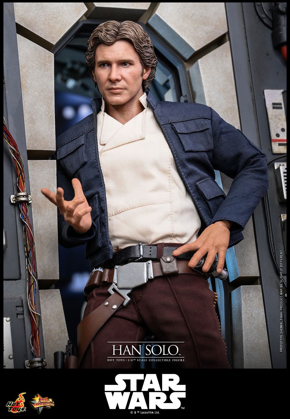Hot Toys Star Wars: The Empire Strikes Back – Han Solo MMS846 1/6 31 cm - immagine 6
