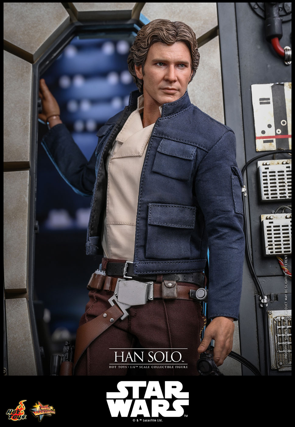 Hot Toys Star Wars: The Empire Strikes Back – Han Solo MMS846 1/6 31 cm - immagine 7